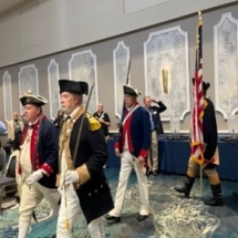 Color Guard entering the Convention for the opening ceremony.